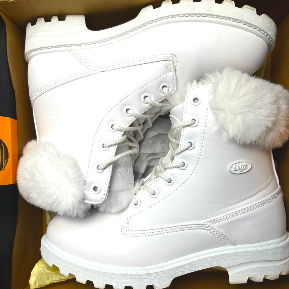 White Lugz Boots